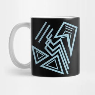 Magic runes  Mystical geometry sign  Alchemy mystical symbol Mug